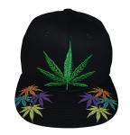 Popfizzy Weed Hat, Pot Leaf Hats, Marijuana Snapback Cap, Cannabis Baseball Caps, Marijuana Leaf Hat, Weed Gifts for Stoners