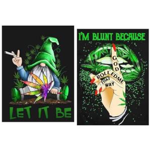 LWZAYS 5d Diamond Painting,Diamond Art Kits 2 Pack Crystal Rhinestone Gem Art Paint with Diamonds for Adults,Arts and Crafts for Home Wall Decor(11.8x15.8 inch)