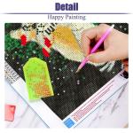 LWZAYS 5d Diamond Painting,Diamond Art Kits 2 Pack Crystal Rhinestone Gem Art Paint with Diamonds for Adults,Arts and Crafts for Home Wall Decor(11.8x15.8 inch)