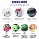 LWZAYS 5d Diamond Painting,Diamond Art Kits 2 Pack Crystal Rhinestone Gem Art Paint with Diamonds for Adults,Arts and Crafts for Home Wall Decor(11.8x15.8 inch)