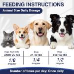 Hemp Oil for Dogs and Cats 3 Pack - Natural Calming Drops for Anxiety Stress Relief Relieves Pain Skin Irritation Joint Inflammation Promotes Relaxation Sleep Rich in Omega 3 6 9 for Skin Coat Health