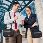 BOYISTARG-Large Smell Proof Storage Bag with 10 Small Items, Portable Smell Proof Storage Case with Combination Lock For Home and Travel,Gifts For Women or Men Black