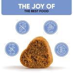 Kinpur Pet Care Calming Chews for Dogs with Hemp Oil - Aid During Thunderstorms, Separation, Car Rides - Hip and Joint Health - Tasty Dog Calming Treats, 180 Peanut Butter Flavored Chews