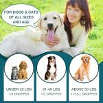 Pet Hemp Oil for Dogs and Cats - Anxiety Stress Pain Holistic Inflammation Relief - for Joint Hip Arthritis, Natural Calming Oil Drop - Organic Pets Treats