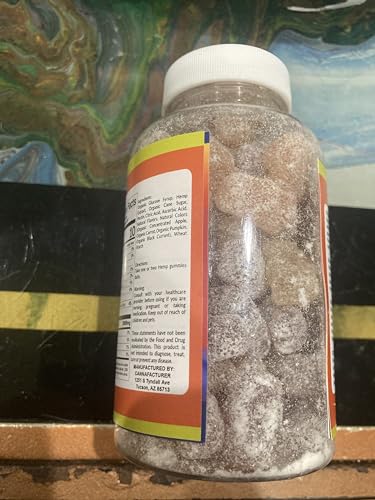 Extra Strength Hemp Gummies - High Potency CBD