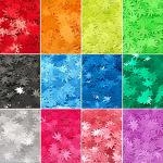 12 Pack - Matte Rainbow Leaf Glitter - Solvent Resistant & Cosmetic Grade - Face Body Nails Resin Arts & Crafts, Tumblers, Bath Bombs, Resin - Weed Pot Marijuana Leaf