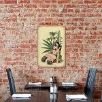 Allijune Trouble Ladies Weed Art, Weed Poster, Pin up Girl, Trippy Wall Art, Tatto Art, Pin Up Art,Garage Metal Sign for Man Cave Bar Garage Tools Wall Decor Wall Art, Metal Tin Sign 5.5 X 8 Inch