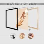 Vintage Surreal Collage Trippy Canvas Posters Abstract Altered Weed Wall Art Funny Whimsical Smoking Prints Painting For Living Room Bedroom Wall Decor 8x12in Unframed