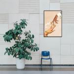 Vintage Surreal Collage Trippy Canvas Posters Abstract Altered Weed Wall Art Funny Whimsical Smoking Prints Painting For Living Room Bedroom Wall Decor 8x12in Unframed