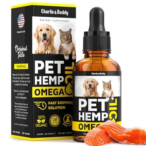 Charlie & Buddy Pet CBD Oil for Dogs & Cats
