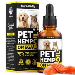 Charlie & Buddy Pet CBD Oil for Dogs & Cats