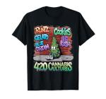420 Cannabis Bud Nug Stoner Runtz Gelato Cookies Weed Strain T-Shirt