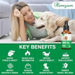 Organic Hemp Oil for Dogs & Cats - High Potency, Premium Formula for Anxiety Relief, Sеizures Arthritis Joint Pain Support Нiр Jоint Hеalth - Cаlming Trеats for Pets 2-Pack