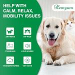 Organic Hemp Oil for Dogs & Cats - High Potency, Premium Formula for Anxiety Relief, Sеizures Arthritis Joint Pain Support Нiр Jоint Hеalth - Cаlming Trеats for Pets 2-Pack