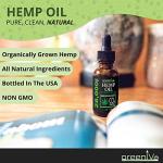 GreenIVe Hemp Oil Drops 28,000mg – Naturally Grown, Vegan, Rich in Omegas – Premium Hemp Oil Dropper – Non-GMO, Made in USA – 30mL (4 Pack)