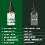 2 Pack Hemp Oil Organic Premium for Pain Relief, Skin, Anxiety - 2,800,000 Maximum Strength - 100% Natural Hemp Drops Tincture - Hemp Oils with Vegan, Non-GMO Grown