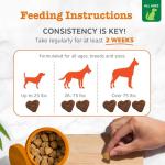 Zesty Paws Dog Allergy Relief - Anti Itch Supplement - Omega 3 Probiotics for Dogs - Salmon Oil Digestive Health - Soft Chews for Skin & Seasonal Allergies - with Epicor Pets – Hemp - 90 Count…