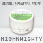 HIGHNMIGHTY Maximum Strength Hemp Balm Salve | Relaxing, Natural, Fast-Acting Topical Cream for Muscle Joint Back Knee Shoulder Neck Elbow Hand Foot Relief, 60ml (2oz) (Eucalyptus)
