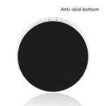 Black Skull with Gold Roses Cigarette Ashtrays Round Portable Cigar Ashtray Transparent Glass Smoking Ash Tray for Indoor Outdoor Home Office Patio Balcony Tabletop Decor