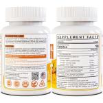 2 Pack Hēmp Oil Capsules with Turmeric - Organic Hēmp Seed Oil Pills with Turmeric Curcumin, Black Pepper - Vegan Omega 3 & 6 Supplement - Extra Strength & Absorption - 120 Softgels