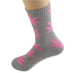 Weed Socks Marijuana Leaf Crew Socks for women 4 Pairs Pack Fit for shoe size 7-11