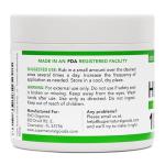 ​​Super Natural Goods Hemp Cream with Hemp Oil, Turmeric, Arnica & Menthol – Botanical Cream with a Cooling Sensation for Localized Application (4oz)