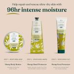 The Body Shop Hemp Foot Protector – Protecting & Hydrating Care for Ultra Dry Feet – 3.5 oz