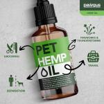 Pawgus Hemp Оil for Dogs Cats%100 Organic Advanced Calming Supplement, Helps Pets with Аnxiеty, Hyperactivity, Strеss, Аrthritis - Sеizures, Pain Relief - Skin Care - Storms, Fireworks - Canine