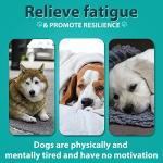 ATOANY Hemp Calming Chews for Dogs 150 Count (11.6 oz), Dog Calming Chews, Helps with Dog Anxiety, Separation, Barking, Stress Relief, Melatonin for Dogs, Sleep Calming Aid, for All Breeds & Sizes