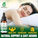 3 Pack Hemp Oil Organic Premium for Pain Relief, Skin, Anxiety - 2,800,000 Maximum Strength - 100% Natural Hemp Drops Tincture - Hemp Oils with Vegan, Non-GMO Grown