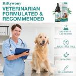 2 Pack Hemp Oil for Dogs & Cats- Helps Pets with Аnxiety, Pаin, Strеss, Аrthritis, Sеizures Rеlief - Organic Pet Hemp Oil Drops Treats - Skin Нiр Jоint Hеalth