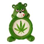 Trendy Zone Stoner Bear Polyresin Ashtray - Stylish 4"x6" Tabletop Cigarette and Cigar Ashtray for Modern Indoor and Outdoor Use - Portable Unique Design