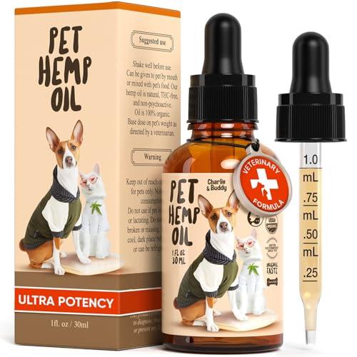 Charlie Buddy Hemp Oil for Pets - Joint & Calm Support