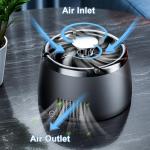 Smokeless Ashtray Multifunctional 2 in 1 Smoke Removing Ash Tray Portable Ashtray Rechargeable Ashtrays for Home Indoor Office (Black)