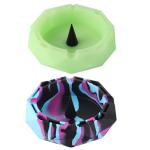 2 Packs Silicone Ashtray (Multicolor)