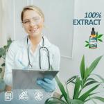 ziehooGe Hemp Oil Organic Extract - Maximum Strength 100% Natural Drops 2 Pack