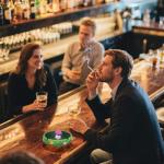 Neletao Cute Ash tray Cool Ashtrays for Weed Smokers & Bong Users, Fantastical Mushroom Ashtray Resin Ashtray Decor for Home Office, Ornament Gifts Green