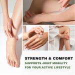 Derggzey Natural Hemp Cream with Arnica, MSM, Turmeric, Emu Oil, Menthol, Aloe - Hemp Cream Maximum Strength for Discomfort in Muscle, Back, HIPS, Joints, Knees, Elbows - 8.5 fl oz