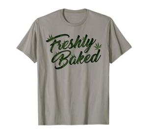 THC Freshly Baked Cannabis Medical Marijuana T-Shirt T-Shirt