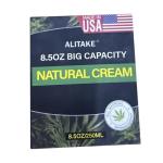 8.5 oz Natural Hemp Cream - Instant Hemp Cream with Hemp, Arnica, MSM, Turmeric, Emu Oil, Menthol, Aloe, Rosemary oil, Boswellia, Big Capacity - All-Natural Formula - Absorbs Quickly