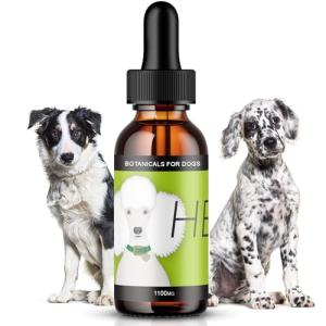 Hemp Dog Health HEAL - Pet Hemp Oil for Dogs - Immune System & Senior Dog Support - Neurological & Adrenal Balance - Daily Wellness Drops