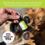 Hemp Dog Health HEAL - Pet Hemp Oil for Dogs - Immune System & Senior Dog Support - Neurological & Adrenal Balance - Daily Wellness Drops