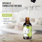 Hemp Dog Health HEAL - Pet Hemp Oil for Dogs - Immune System & Senior Dog Support - Neurological & Adrenal Balance - Daily Wellness Drops