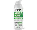 HMP BRANDS Hemp Cream Muscle & Joint Support 2000MG Hemp Discomfort Relief Formula w Menthol Ideal for Knee Muscle Joint Back Shoulder Elbow Maximum Joint Support, Natural Formula Made in USA 2.1oz