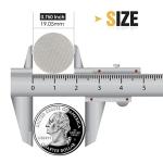 Pipe Screens 120pcs 3/4 Inch 19mm Stainless Steel Pipe Screen, 0.75 Inch Metal Mesh Filter Screen