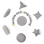 Pipe Screens 120pcs 3/4 Inch 19mm Stainless Steel Pipe Screen, 0.75 Inch Metal Mesh Filter Screen