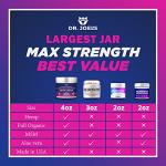 Dr. JOEL'S Neuropathy Nerve Relief Cream - Organic Neuropathy Support Cream for Feet, Hands, Legs and Toes - 4 OZ Value Pack- Made in USA