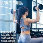 Hemp Cream with Hemp Seed Oil,Soothing & Cooling Moisturizer Gel for Dry Skin on Neck,Shoulders,Back & Knees,Non-Greasy Intensive Body Lotion & Fast-Absorbing Hand Cream for Women & Men 10.56 oz