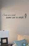 JS Artworks Some See a Weed, Some See a Wish. Vinyl Wall Art Decal Sticker