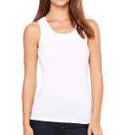 Women's White Weed Marijuana Leaf Cannabis 420 Juniors Tank Top (Black, Large)